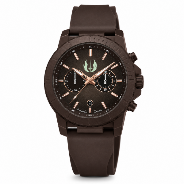Alexandre Christie AC 6141 Dark Brown Obi-Wan Kenobi Series Limited Edition MCROB1 Alexandre Christie AC 6141 Dark Brown Obi-Wan Kenobi Series Limited Edition MCROB1